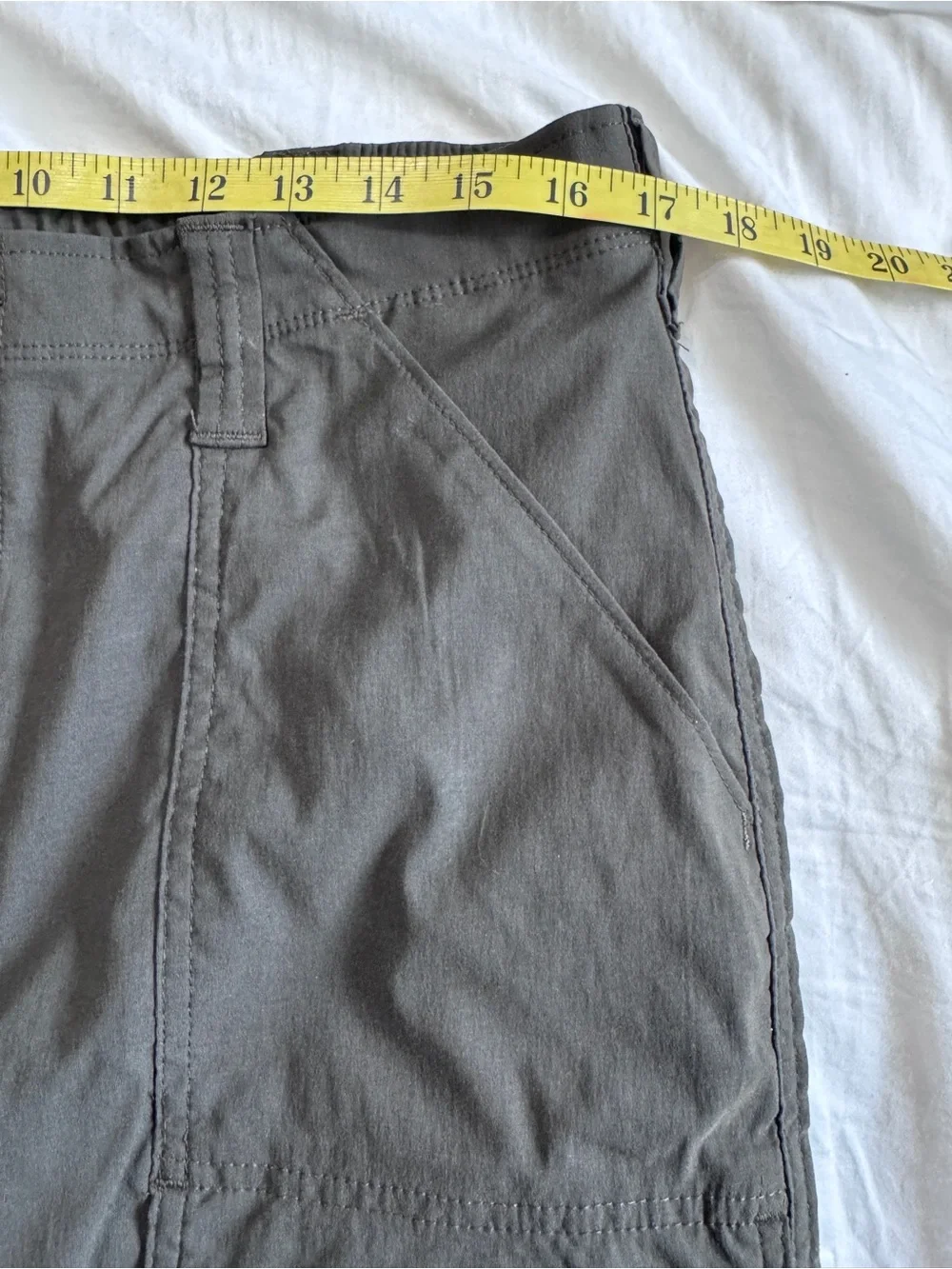 Mountain Warehouse Men’s Explore Long Shorts Dark Green Size 34